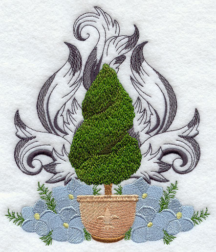 Fleur de Lis Topiary