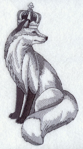 Fox in Crown