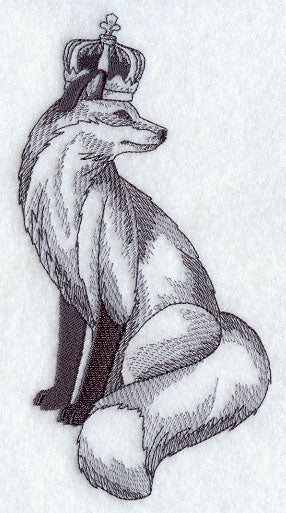 Fox in Crown