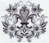 Laurel and Fleur de Lis