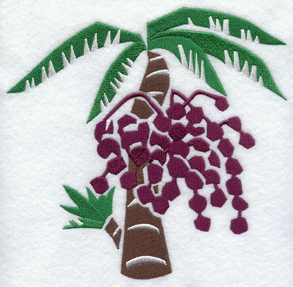 Acai Palm Woodcut