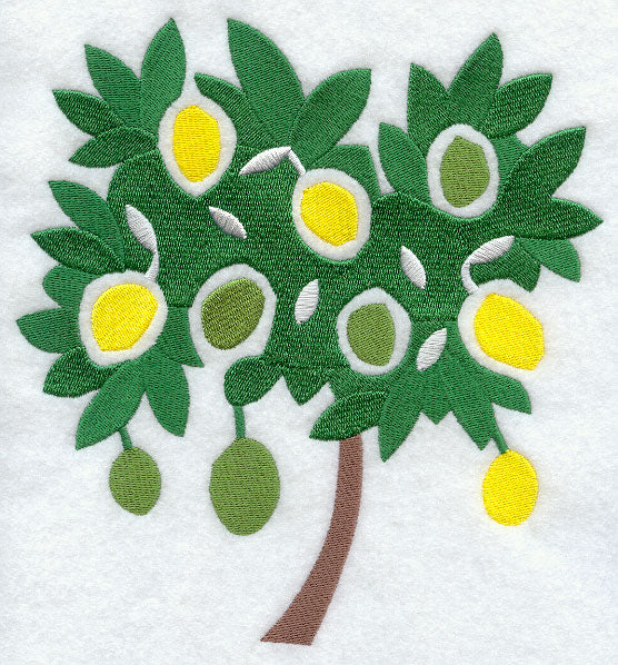 Lemon Woodcut