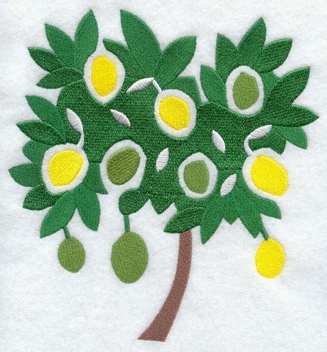 Lemon Woodcut