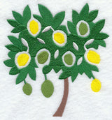Lemon Woodcut