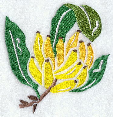 Banana Woodcut