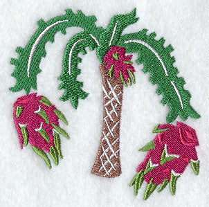 Dragon Fruit Woodcut