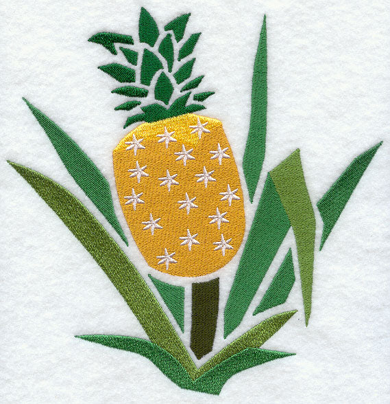 Pineapple Woodcut