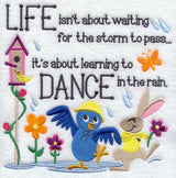 Learning to Dance in the Rain