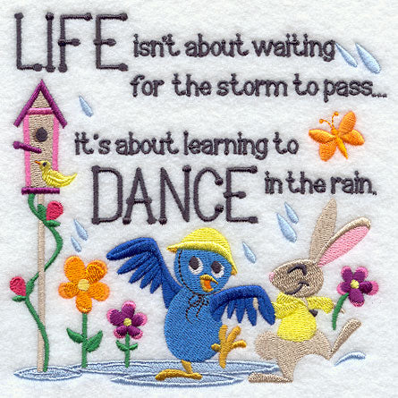 Learning to Dance in the Rain