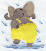Elephant Dancing in the Rain