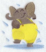 Elephant Dancing in the Rain