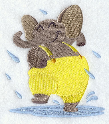Elephant Dancing in the Rain