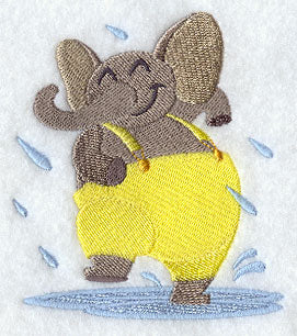 Elephant Dancing in the Rain