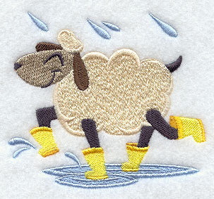 Sheep Dancing in the Rain