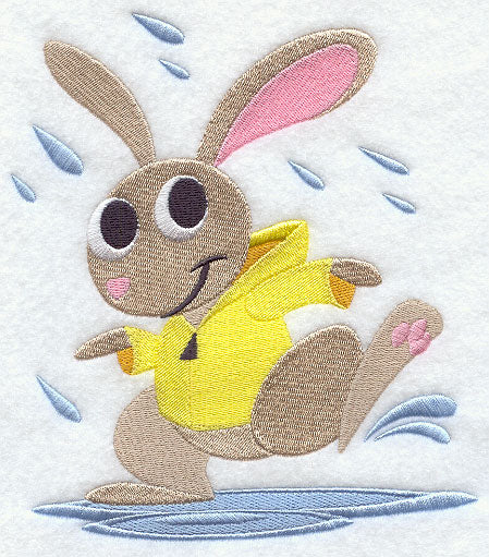 Rabbit Dancing in the Rain