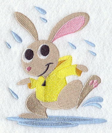 Rabbit Dancing in the Rain