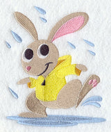 Rabbit Dancing in the Rain