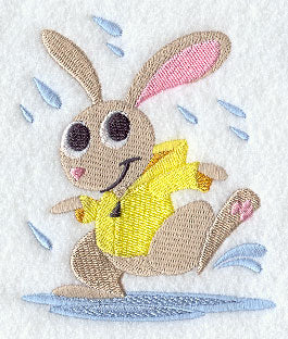 Rabbit Dancing in the Rain