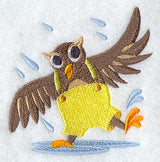 Owl Dancing in the Rain