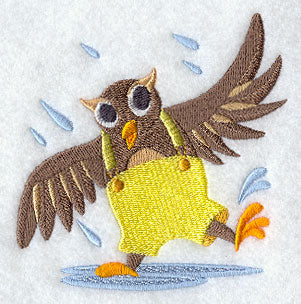 Owl Dancing in the Rain