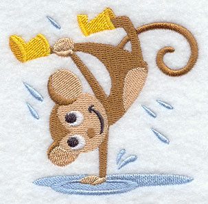 Monkey Dancing in the Rain