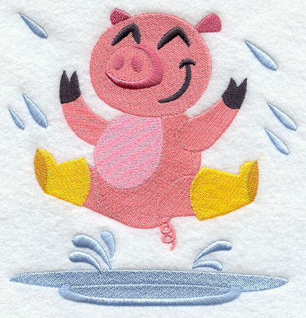 Pig Dancing in the Rain