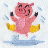 Pig Dancing in the Rain