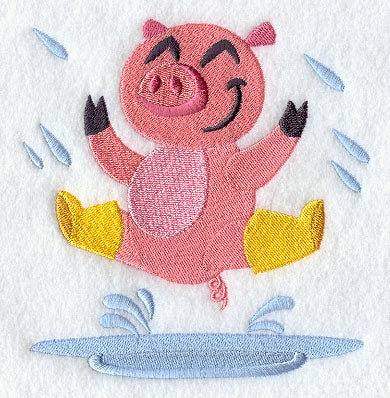 Pig Dancing in the Rain