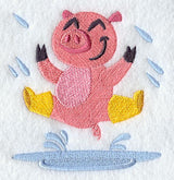 Pig Dancing in the Rain