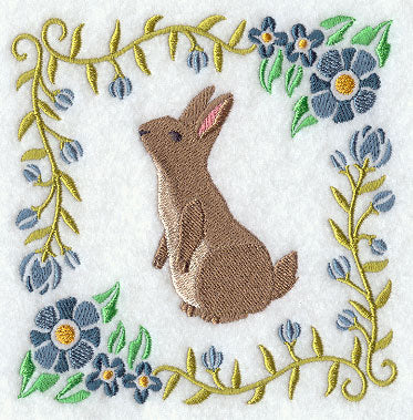 Woodland Animal Square - Rabbit