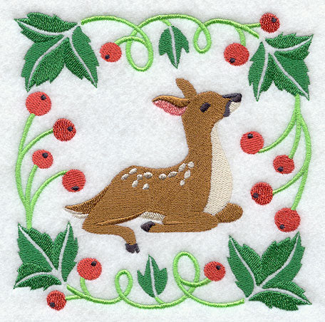 Woodland Animal Square - Deer