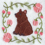 Woodland Animal Square - Bear Cub