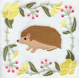 Woodland Animal Square - Hedgehog