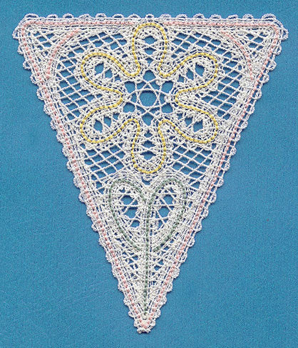 Flower Bunting (Battenburg Lace)