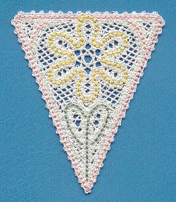 Flower Bunting (Battenburg Lace)