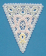 Spring Swirls Bunting (Battenburg Lace)