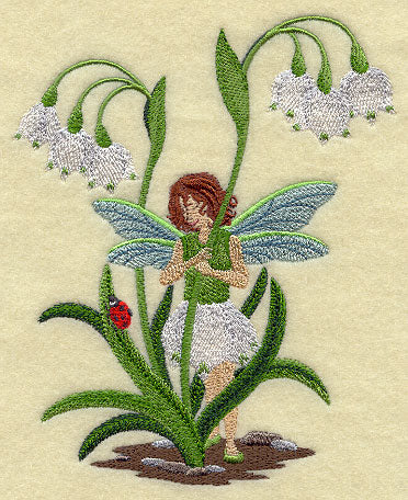 Spring Flower Fairy - Snowdrop