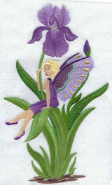 Spring Flower Fairy - Iris