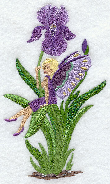 Spring Flower Fairy - Iris