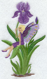 Spring Flower Fairy - Iris
