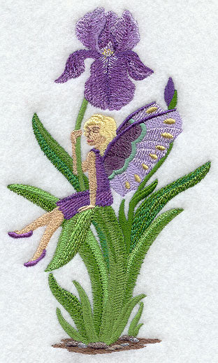 Spring Flower Fairy - Iris