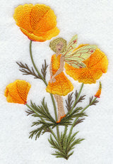 Spring Flower Fairy - Poppy
