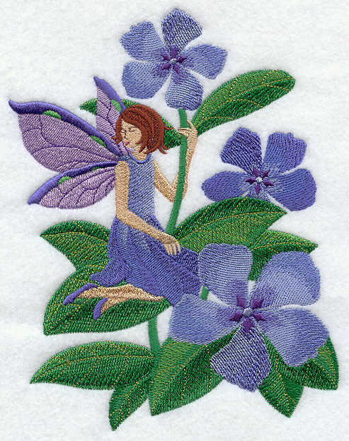 Spring Flower Fairy - Periwinkle