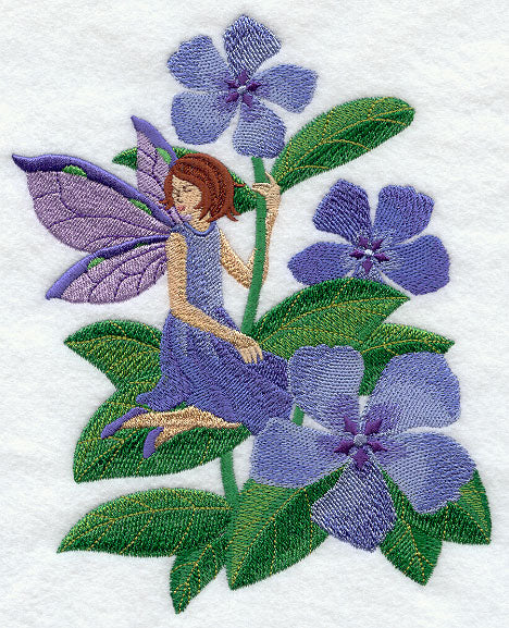Spring Flower Fairy - Periwinkle