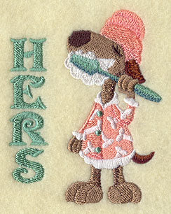 Dog Brushing Teeth - Hers