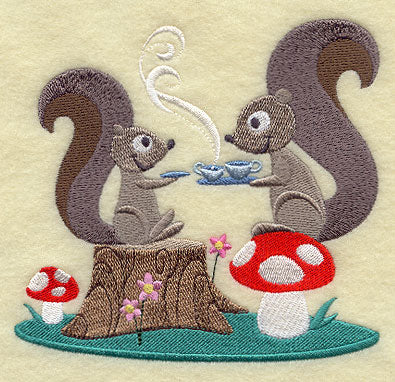 Woodland Tea Party - Squirrels