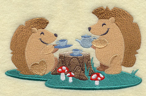 Woodland Tea Party - Hedgehogs