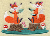Woodland Tea Party - Foxes