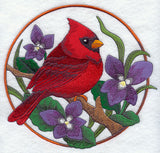 Cardinal and Violet Circle