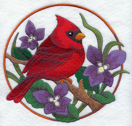 Cardinal and Violet Circle